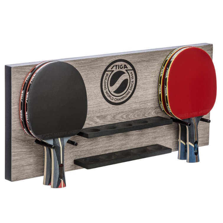 Stiga Ping Pong Storage Wall Rack Reviews Wayfair